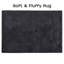 Fallbrook Black Rug Machine Tufted Shag Area Rug-1000892463