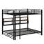 Bunk Bed With Storage Cabinets