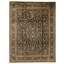 Hand Knotted Wool Oriental Area Rug in Black