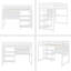 Lit mezzanine simple Jozey Kids-1938143059-1938143056