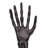 Oneida Skeleton Satin Black 2-Piece Salad Servers