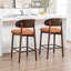 Tabouret de comptoir en bois massif-354948247