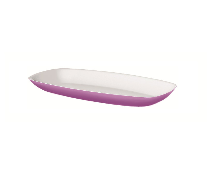 Tray, 1.9" H x 18.5" W x 9" D, Violet