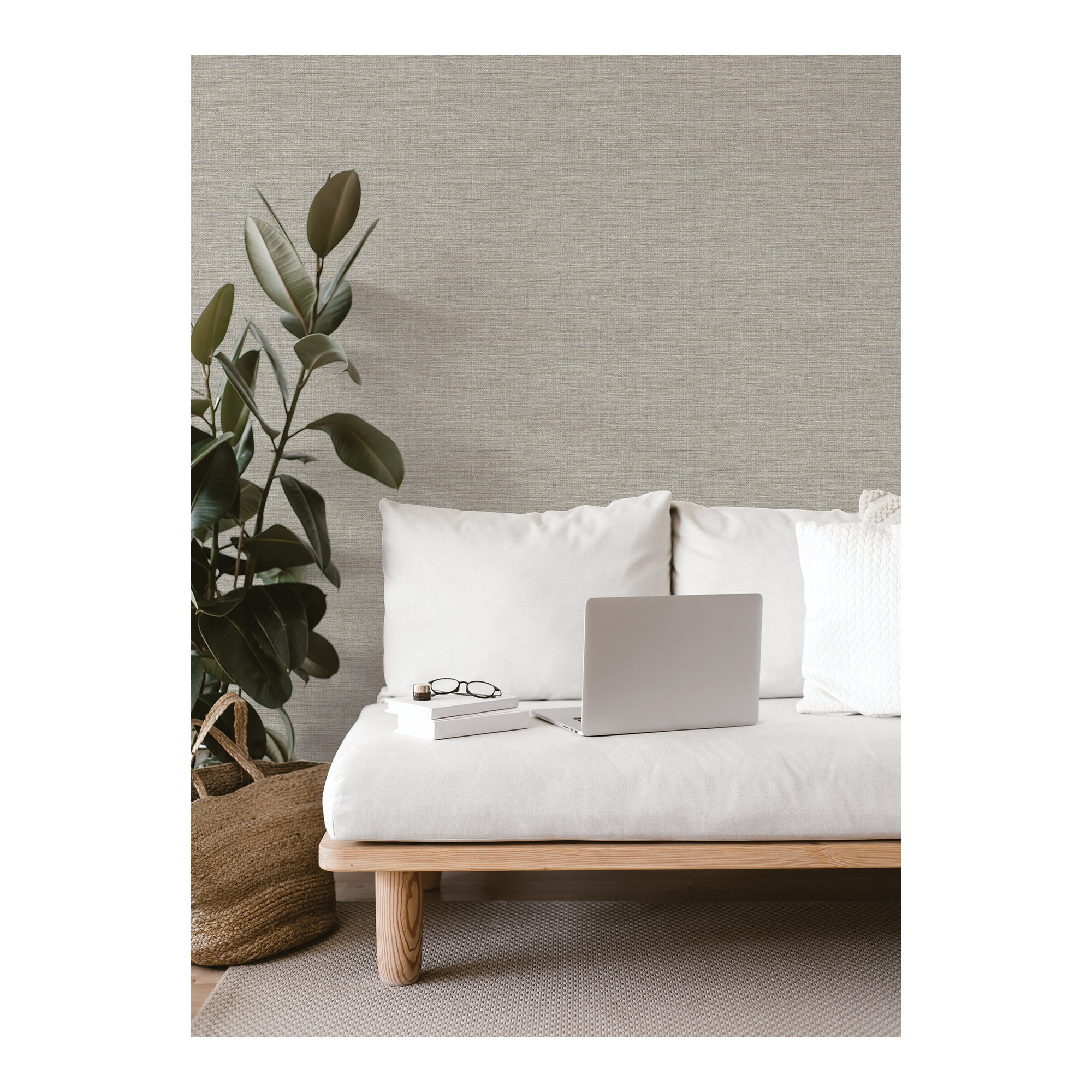 Clairville Wallpaper, Light Blue