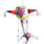 Novica Handmade Piñata Cascade Ceramic Wind Chime