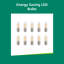 Sylvania ToLEDo RT Candle LED Filament Candle Light Bulb E27 470 Lumens Warm White 2700K Dimmable