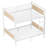 Twin XL over Twin XL Metal Bunk Bed, Industrial Detachable Frame with Safety Guard Rails, Space-Saving Sturdy Bed for Teens, White