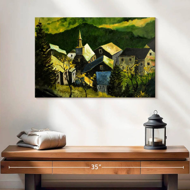 Alvord, vieille ville irlandaise, H 16 po x l 24 po