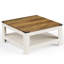 Table basse carrée Zara avec tablettes de rangement à 2 niveaux-1898881398