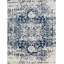 Tapis ivoire / bleu à bordure Meudon-26647280