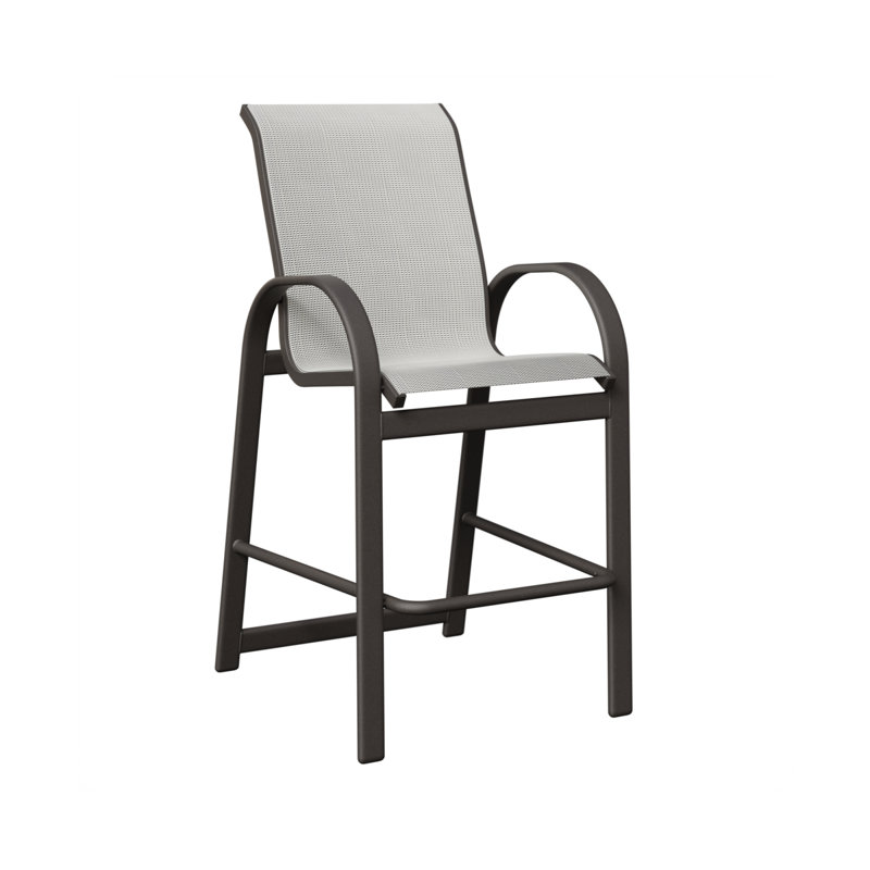 Chaise berçante en graphite tacheté Berlin, Noir luxe, Graphite moucheté