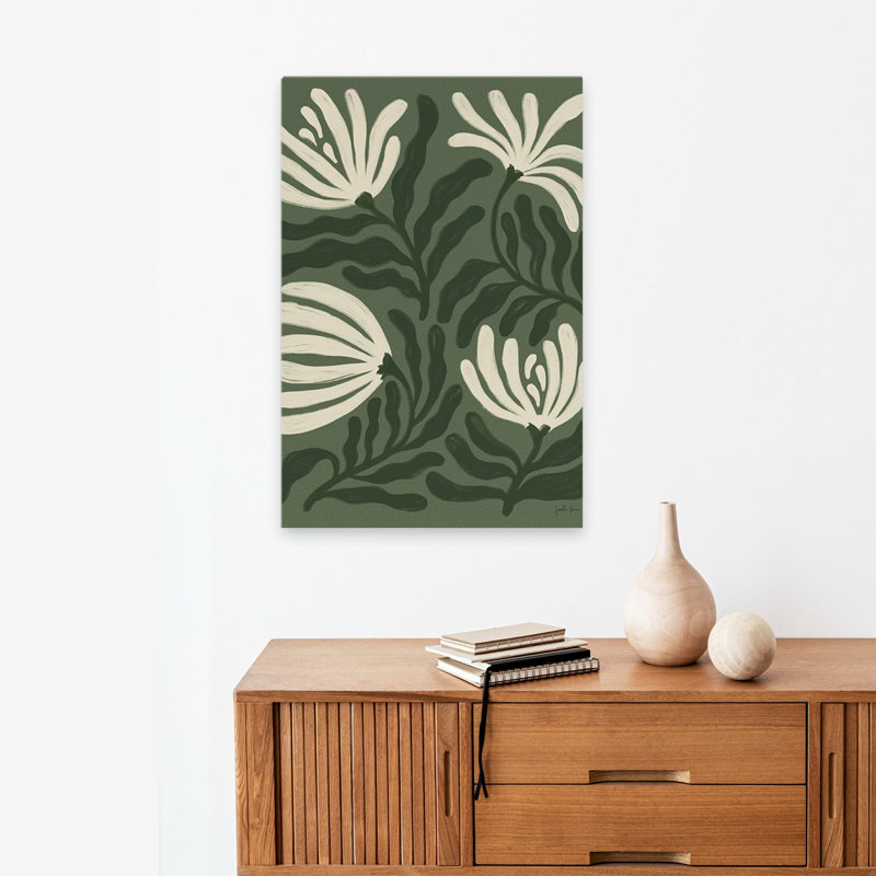 Pétales simples Mid-Century modernes et bohémiens I, H 24 po x l 16 po