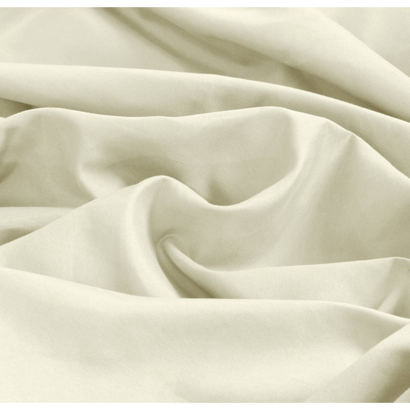 Kirke Flannel Fitted Sheet, Cream, Kingsize (5')