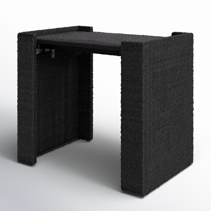 Table d'appoint Criston Sea Grass, Noir