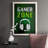 «It's Game On IV», reproduction d'art sur toile-88379715-88379714