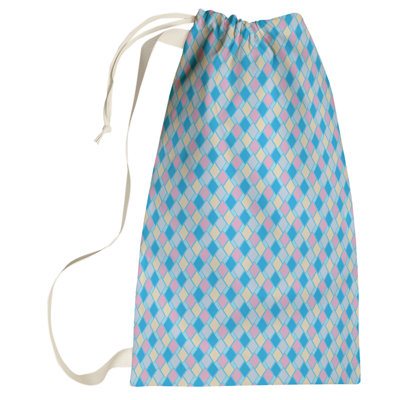 Sac à linge rétro diamants