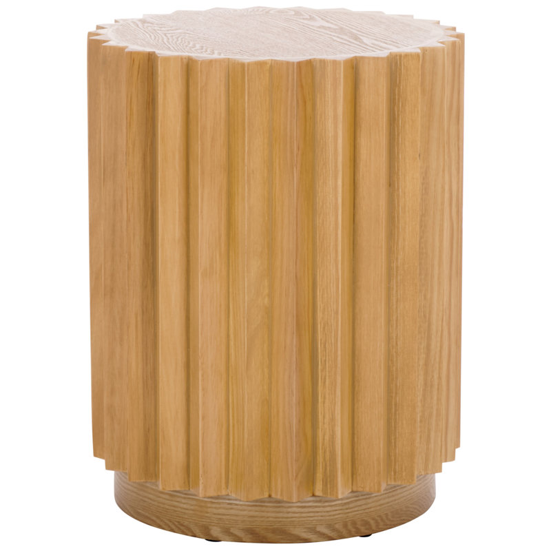 Arashi End Table, Natural