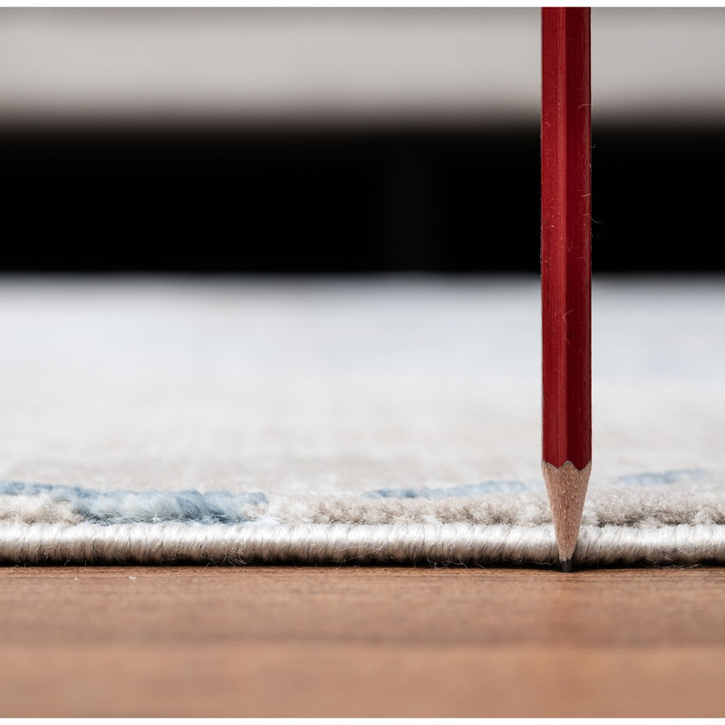 Stain Area Rug 2.58 Ft. X 7.25 - Breathable Modern , , Smooth Texture, Runner 2'6" x 7'5"