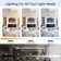 Whisper 52" 5-ABS Blade Modern Classic Ceiling Fan With LED Three-Tone Light And Ultra-Quiet Remote Control Adjustment