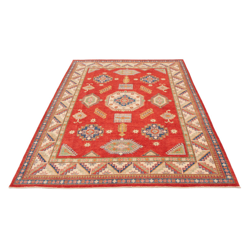 Tapis unique en laine noué à la main 8 pi 8 po x 12 pi 3 po New Age Appalachia
