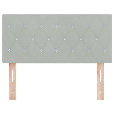  Velvet Headboard Argyle With Headboard 100 Cm Velvet