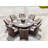 8 - Person Patio Dining Set with Round Table , Cushions Included-87536337-87536336