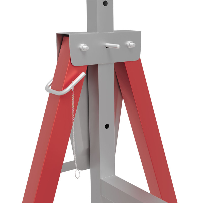 68cm W Steel Top Height-Adjustable Workbench