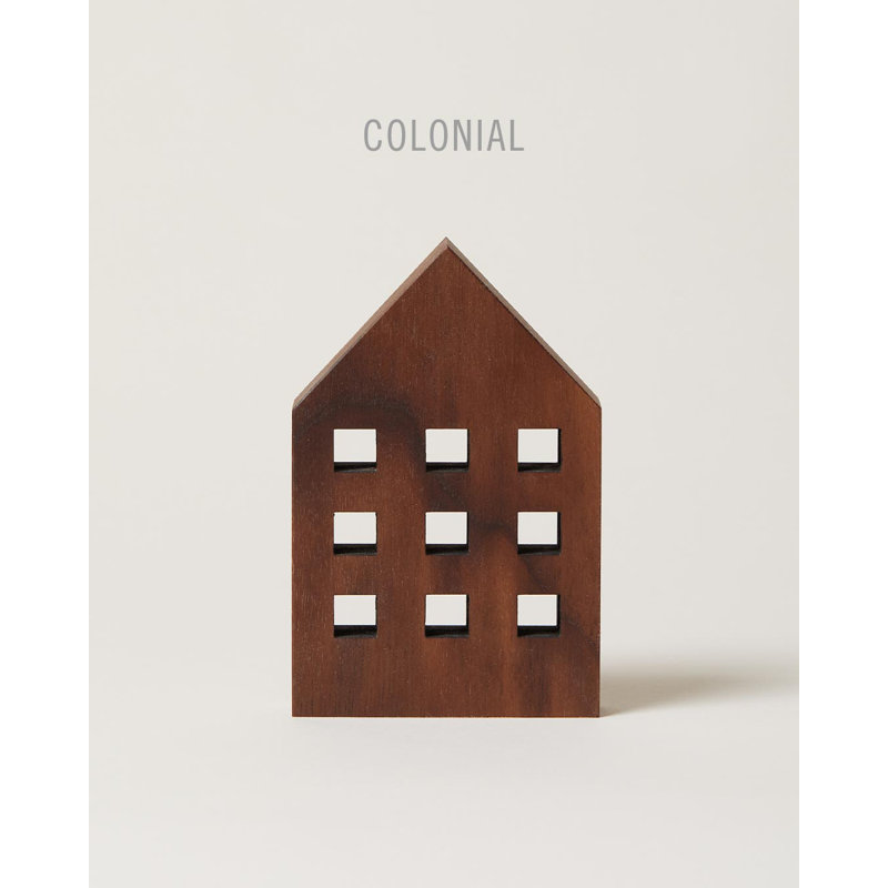 Crafted Wooden Houses - Walnut - Cabin