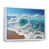 Cadre flottant blanc