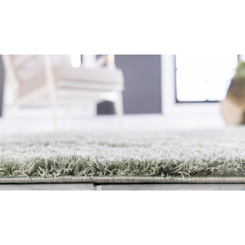 Tapis rouge sang Baynes, Rectangulaire 4 pi x 6 pi, Green
