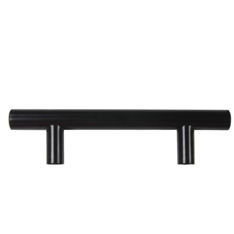 Bar Pull Multipack, Black, 3 1/2"