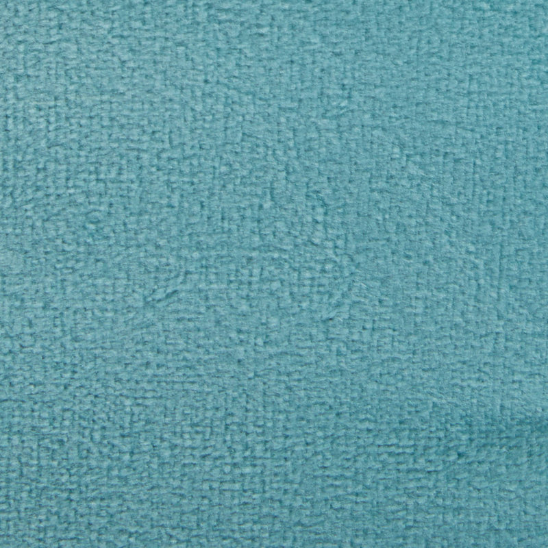 Repose-pieds carré en velours de 16 po, Bleu