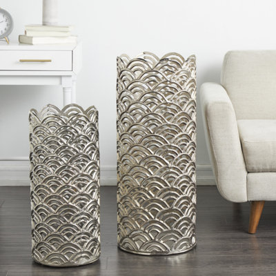 Vase de plancher en faïence Myosha