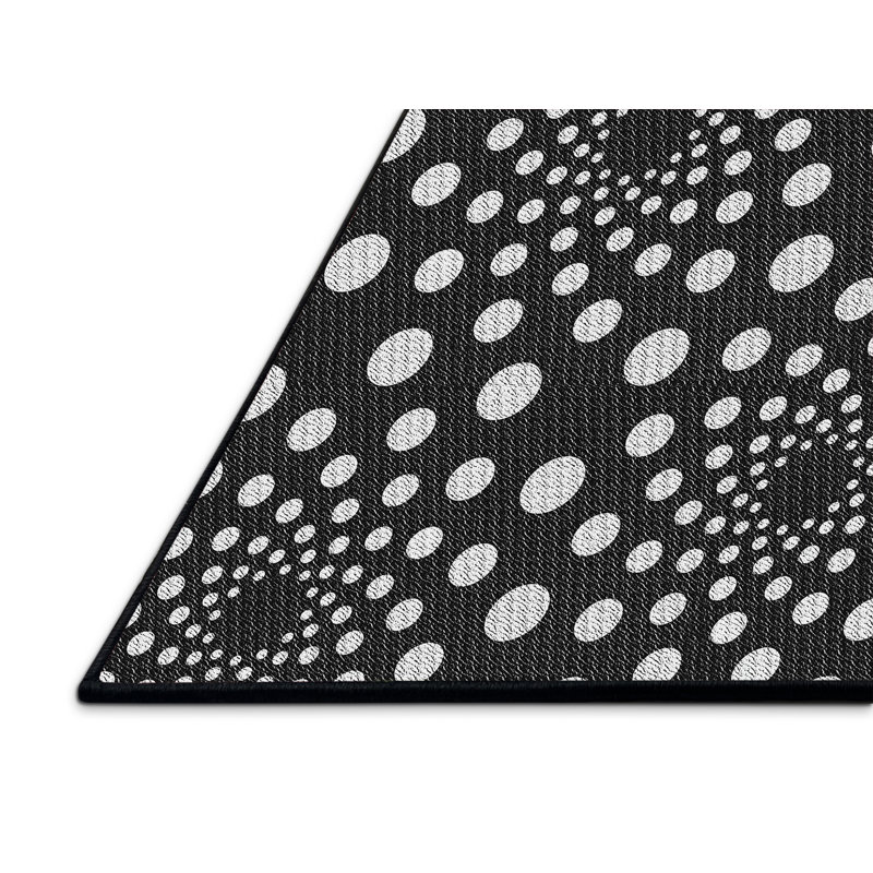 Polka Dots Indoor Rug, Rectangle 8' x 10'