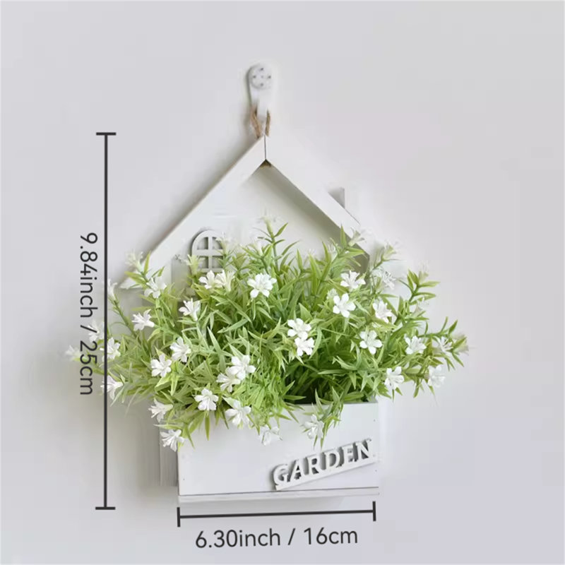 Wall-Mounted Artificial Flower