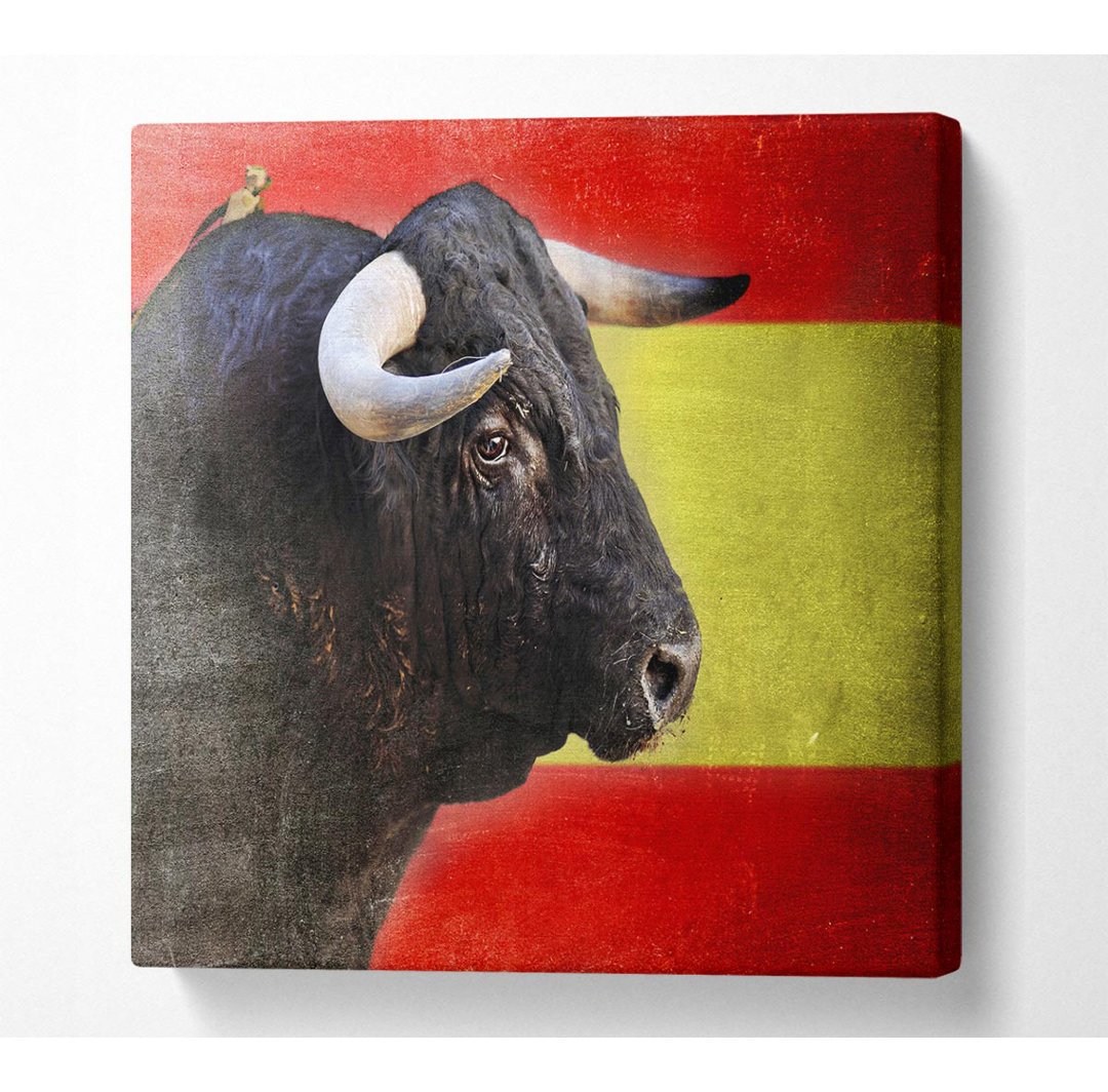 Spanish Bull - Kunstdrucke auf Leinwand