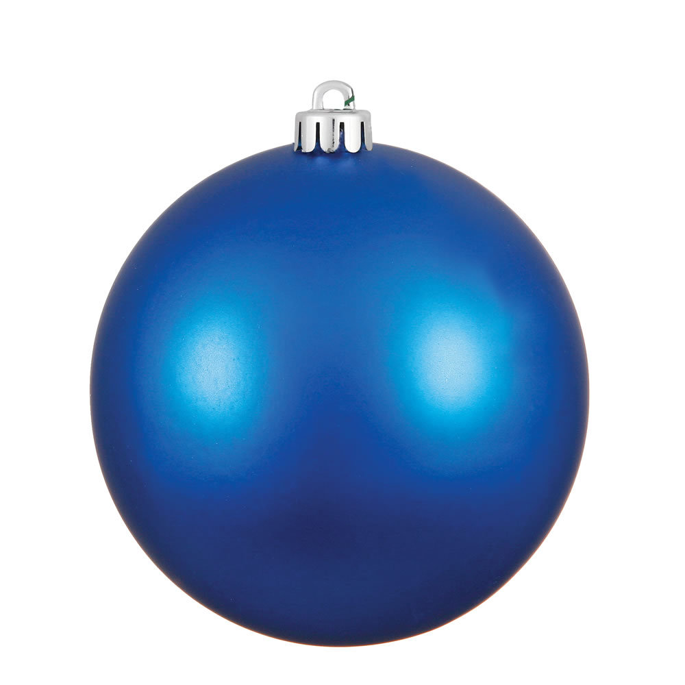 Ball Ornament, Blue, 15.75" H x 15.75" W x 15.75" D