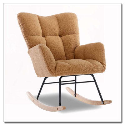 Chaise berçante Teddy