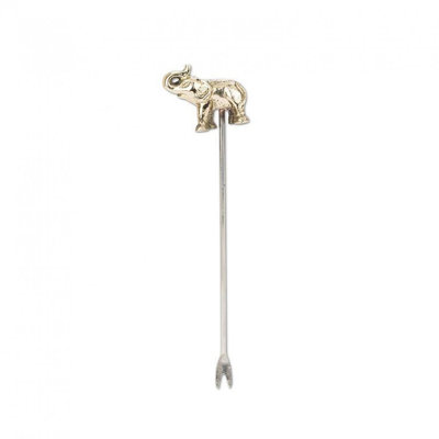 Gold Elephant Cocktail Pick