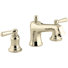 Bancroft Bath Faucet Trim for Deck-Mount Valve with Diverter Spout and Metal Lever Handles