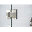 Halo 54.75 In. X 78 In. Glass Hinged Fully Frameless Glass Shower Enclosure-1507402635