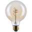 Filament ambre en verre transparent 3,5 W à culot moyen de 3,5 watts G30 à DEL 2000K à intensité variable 120 Volt-125103657-125103658