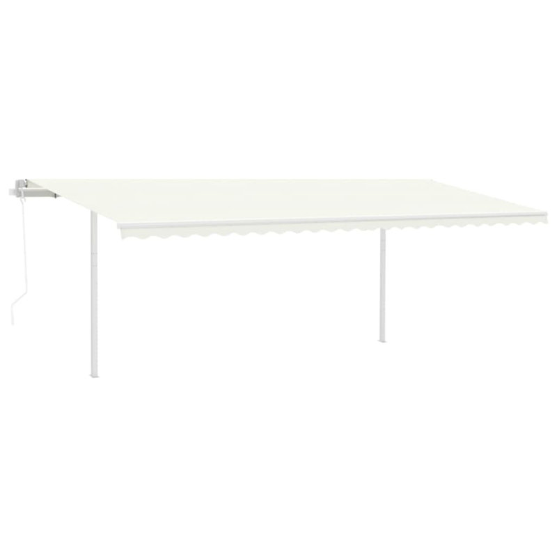 VidaXL White Metal Awning for Awning, White, 96.5" H x 236.2" W