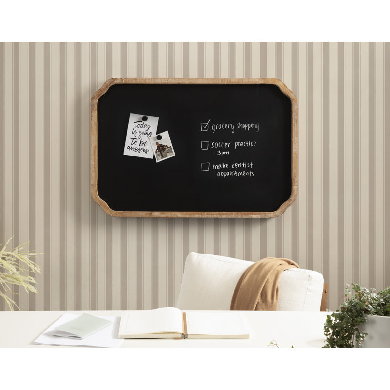 Scalloped Magnetic Chalkboard