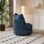 Fauteuil demi-tonneau d'appoint surdimensionné 55,1 po-1687311201