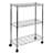 Tadcaster 22.5'' W Metal Height -Adjustable Shelving Unit with Wheels