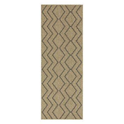 Diamond Motifs Indoor/Outdoor Area Rug
