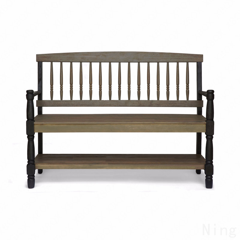 Bench, Gray/Black