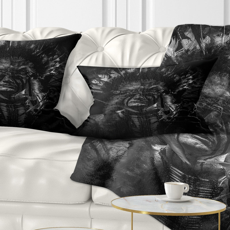  Coussin Tribal, Rectangulaire, 12 po x 20 po