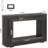 47" Farmhouse Console Table, Entryway Console Table With Storage, Industrial Hallway Accent Table In Black For Living Room, Entrance-161808636